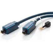 ClickTronic 1m Toslink Opto-Set, Toslink, Männlich, TOSLINK, Männlich, 1 m, Blau