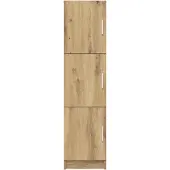 vidaXL Highboard Artisan-Eiche 31,5 x 32 x 122,5 cm