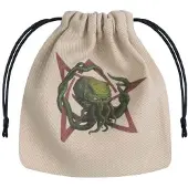 Q-workshop BCTH104 - Call of Cthulhu Beige & mehrfarbig, Würfeltasche
