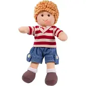 Bigjigs Toys Stoffpuppe Harry 28 cm / ab 0 Jahren