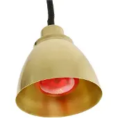 Saro ALADIN, Zimmerdecke, 1 Glühbirne(n), Hart, Schwarz, Gold, Metall, 840 - 1910 mm