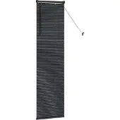vidaXL Venezianische Jalousien Schwarz 175 x 45 cm Aluminium