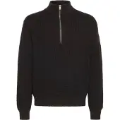 !Solid Troyer SOLID "Troyer SDRiver", Herren, Gr. L, schwarz (true schwarz), Obermaterial: 100% Baumwolle CO., Pullover Troyer