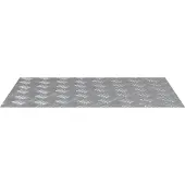 vidaXL Treppe Tritt Rechtwinklig 2 pcs Silber 70 x 50 cm Aluminium