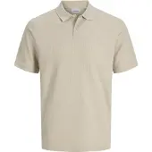 Jack & Jones Poloshirt "JJEAUSTIN POLO SS NOOS" Materialmix, regular fit