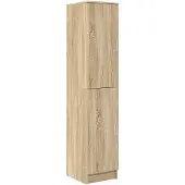 vidaXL Highboard Sonoma-Eiche 35 x 39 x 168 cm