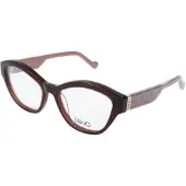 Liu Jo LJ2673 52/17/135 Braune Acetat Brille DAMEN LJ2673
