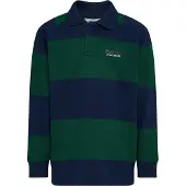Hummel Langarm Polo-Shirt Kind Striped Loose