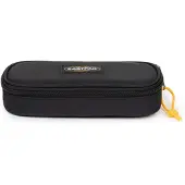 Eastpak Schlampermäppchen Oval Single Kontrast Mango schwarz