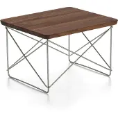 Vitra - Eames Occasional Table LTR, Nussbaum / Edelstahl