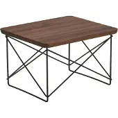 Vitra - Eames Occasional Table LTR, Nussbaum / basic dark
