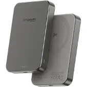PanzerGlass empower by  empower Bank | 10000mAh | Titanium, 10000 mAh, Kabelloses Aufladen, Titan