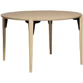 Ebuy24 Paragon Dan-Form Esstisch Furnier Eiche.