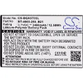 AccuCell Akku passend für BQ Aquaris 5.7 B21, BT-4000-259 Li-Polymer 3,7 Volt 3400mAh