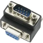 Renkforce Seriell RS232 Winkel-Adapter 90 ° Stecker auf Buchse