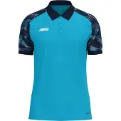 Jako Herren Polo Sonic 6326-276 L - Aqua/Marine - L