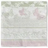 Mank Tissue Serviette Astrid, 33 x 33 cm, 100 Stück -