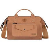 Cabaia Handtasche Umhängetasche Adventurer Nubuck Crossbody Moscow hellbraun