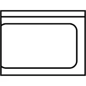 Kbs Ablauftisch Anbau rechts ohne Grundboden mit Aufkantung 700x700x850 mm