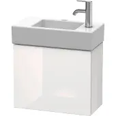 Duravit Waschtischunterschrank L-Cube 48x24x40cm, wandhängend, Tür li, Tau supermatt