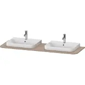 Duravit HP032HB7575 Konsole HappyD.2Plus, 2 Ausschnitte