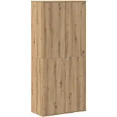 vidaXL Hochschrank Artisan-Eiche 80 x 39 x 178 cm Holzwerkstoff