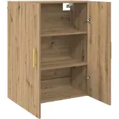 vidaXL Wandschrank Artisan-Eiche 69,5 x 34 x 90 cm Holzwerkstoff