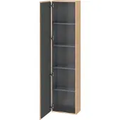 Duravit Hochschrank L-Cube 40x24,3x176cm, Tür links, Eiche natur