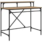vidaXL Schreibtisch Artisan-Eiche 100 x 50 x 90 cm Holzwerkstoff