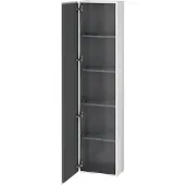 Duravit Hochschrank L-Cube 40x24,3x176cm, Tür rechts, Eiche schwarz