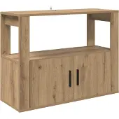 vidaXL Sideboard Artisan-Eiche 80 x 30 x 60 cm Holzwerkstoff