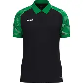 Jako Kinder Polo Sonic 6326-827 164 - Schwarz/Grün - 164