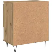 vidaXL Sideboard Artisan-Eiche 60 x 35 x 70 cm