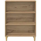 vidaXL Sideboard Artisan-Eiche 69,5 x 32,5 x 90 cm Holzwerkstoff