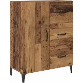 vidaXL Sideboard Altholz 69,5 x 34 x 90 cm Holzwerkstoff