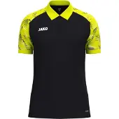 Jako Herren Polo Sonic 6326-819 S - Schwarz/Neongelb - S