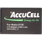 AccuCell Akku passend für Nokia 2652, BL-4C