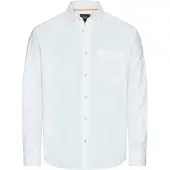 Camel active Langarmhemd unifaben, mit Button-Down-Kragen