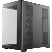DeepCool CG590U 5F, Tower, PC, Schwarz, ITX, micro ATX, ATX, Acrylnitril-Butadien-Styrol (ABS), SPCC, Gehärtetes Glas, Multi