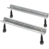 Duravit Wannenfüße für Badewannen, Set mit 2 Füßen, 1 Stk.