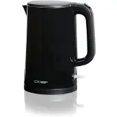 Cloer 4320 Wasserkocher, schwarz