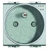 Legrand BTicino NT4144 LivingLight Steckdose franz. mit Kontroll-Licht SK Tech