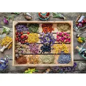 Nathan – 1500-teiliges Puzzle – Heilpflanzen – Ab 14 Jahren – Perfekte Passform – Kunstfotografie-Kollektion – 12001818