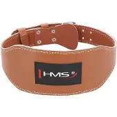 Rosfix Krafttrainingsgürtel PA3998, braun, HMS, Größe M. Krafttrainingsgürtel HMS