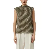 Comma Blouses Army Green Größe: 34 | Tanktops Outlet | Damen | Grün