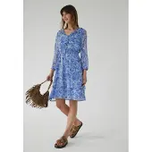Street One Studio Sommerkleid Ohne Taschen knielang