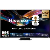 Hisense 65 '' UR9S | RGB MiniLED Smart TV 4K 170 Hz, 165,1 cm (65"), 3840 x 2160 Pixel, DLED, Smart-TV, WLAN, Grau