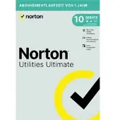 Norton Utilities Ultimate 10 Geräte - 1 Jahr Software
