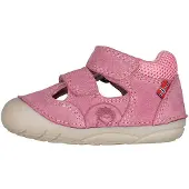 TROLLKIDS Leder-Lauflernschuhe Oppland in wild rose | Gr.: 18