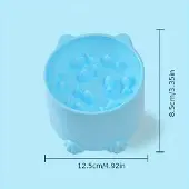 OEM Kleiner Katzen- und Hundebrett mit Nackenschutz, blau, aus Kunststoff